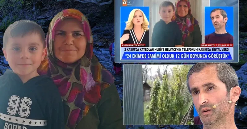 SON DAKİKA… Kastamonu da annesi Huriye Helvacı ile kaybolan Osman dan acı haber! Müge Anlı da çarpıcı iddia: Meğer eski eniştesiyle...