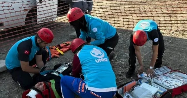 Tavşanlı da maden kazası tatbikatı Kütahya Haberleri