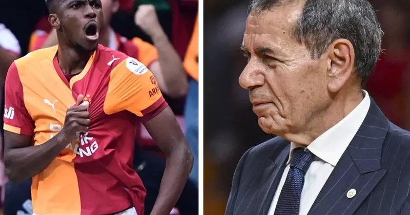 Dursun Özbek ten Osimhen in bonservisi 150 milyon euro mu? sorusuna cevap