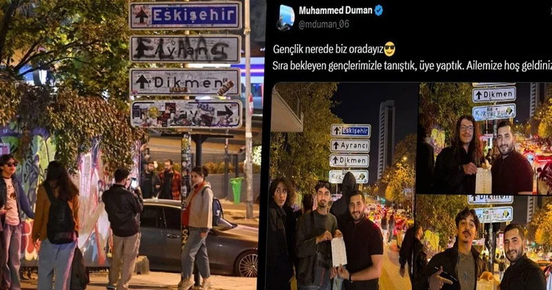 Ankara daki tabela akımı büyüdü: AKP orayı da mesken tuttu