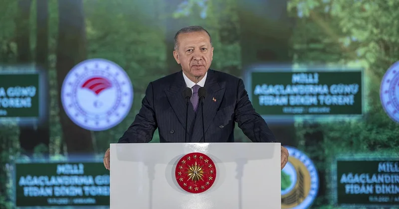 Cumhurbaşkanı Erdoğan, Milli Ağaçlandırma Günü programına katılacak