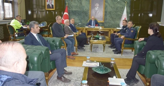 Çan da kış tedbirleri toplantısı düzenlendi Çanakkale Haberleri