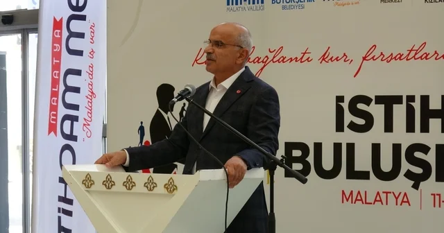 Malatya da İstihdam Fuarı kapılarını açtı Malatya Haberleri