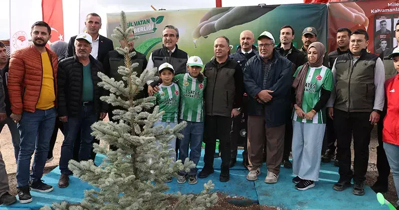 Orman şehidi Eyüp Dereli’nin adı 15 bin fidanla yaşayacak