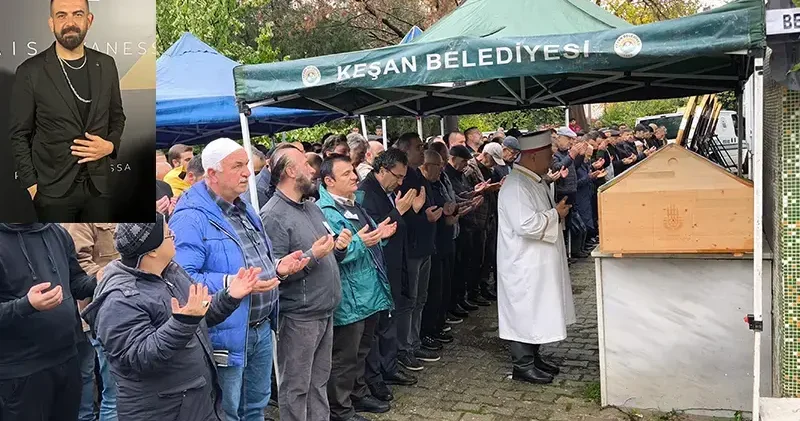 Evinde ölü bulunan iş insanı toprağa verildi