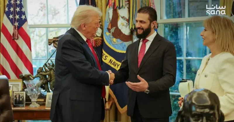 Şara ya Beyaz Saray da protokol ayıbı! Resmi karşılama düzenlenmedi