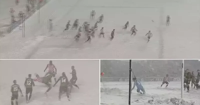 Karla kaplı zeminde oynanan Kanada Premier Lig finalinde muhteşem gol Fanatik Spor Haberleri Video