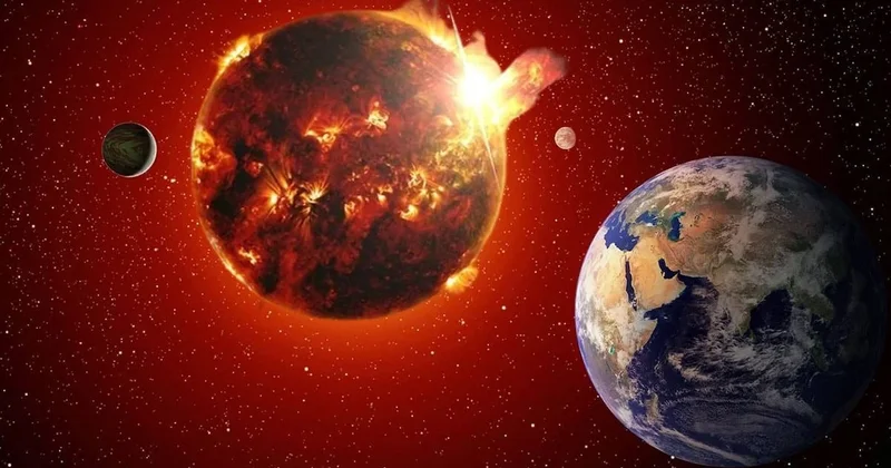 Güneş te büyük patlama: Dünya için korkutan uyarı Sözcü Gazetesi