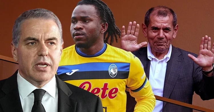 Galatasaray dan Ademola Lookman için resmi açıklama geldi! Canlı yayında transfer yanıtı