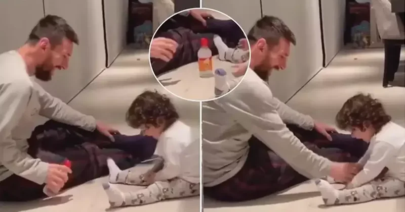 Leo ve Ciro Messi nin keyifli anları Fanatik Spor Haberleri Video