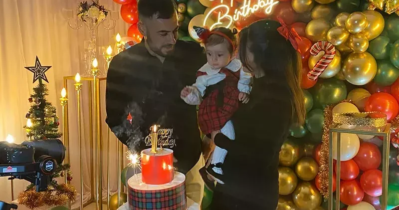 Miray bebek gen tedavisi sonrası ilk yaş gününü kutladı