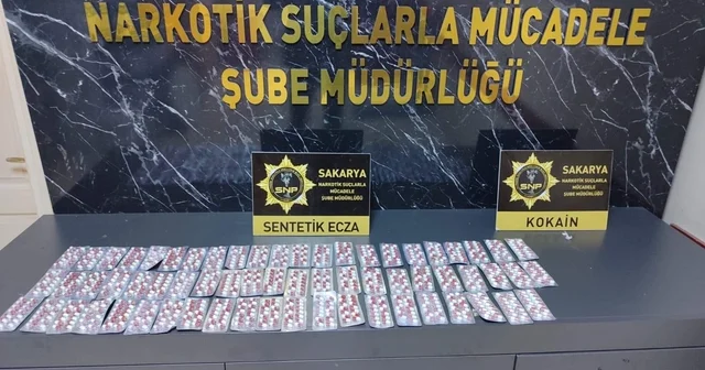 Sakarya da uyuşturucu operasyonunda 3 şüpheli yakalandı Sakarya Haberleri
