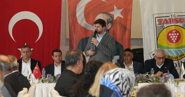 Tarsus Belediyesi ve MESKİ muhtarlarla değerlendirme toplantısında buluştu Mersin Haberleri