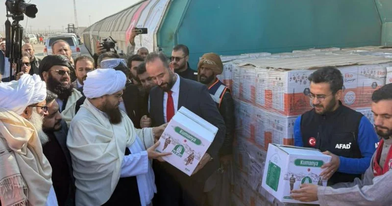 Türkiye nin 24. İyilik Treni Afganistan a ulaştı