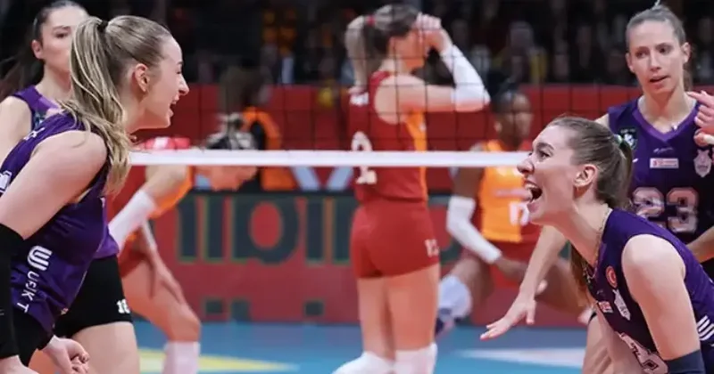 Beş setlik maç Zeren Spor un... Zeren Galatasaray Daikin maç sonucu 3 2 Voleybol Haberleri Spor