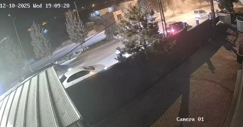 Malatya da zincirleme kaza kamerada; 6 yaralı