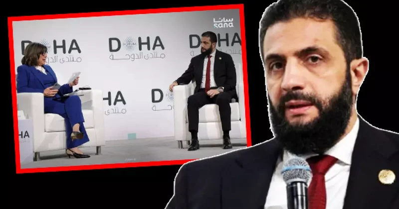 Şara dan ABD li sunucuya tokat gibi cevap: Kimin terörist olduğunu dünya gördü