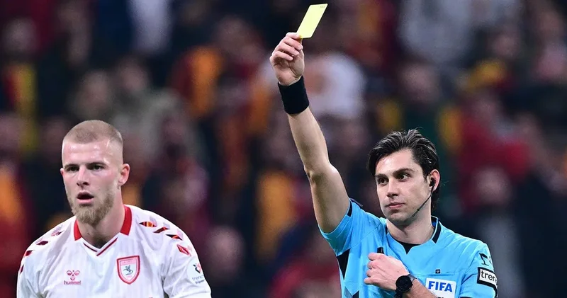 TFF Galatasaray Samsunspor maçına damga vuran Mehmet Türkmen kararını verdi