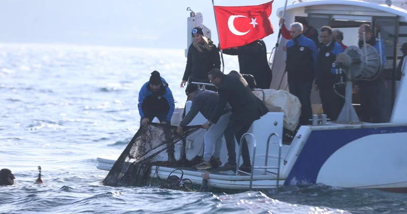 11 yılda denizlerden 2,9 milyon metrekare hayalet ağ çıkarıldı