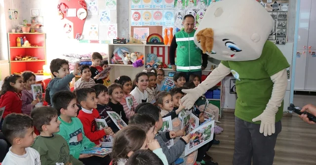 Miniklere sıfır atık eğitimi verildi Şanlıurfa Haberleri