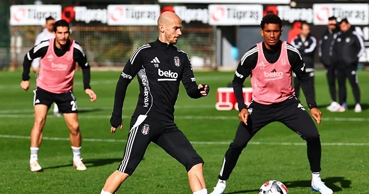 Beşiktaş, Trabzonspor maçının hazırlıklarına devam etti