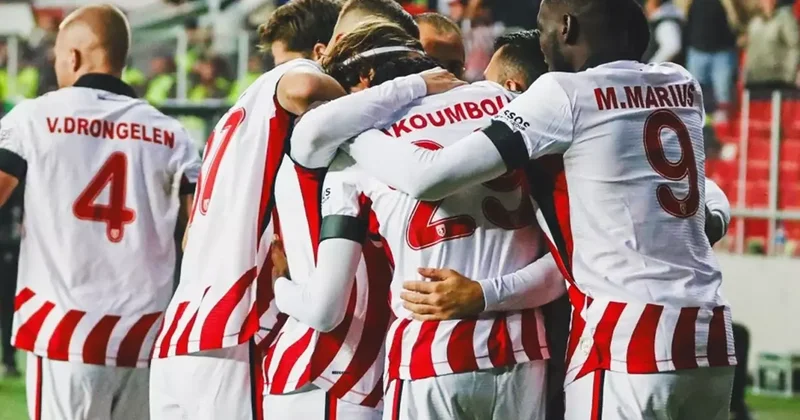 Samsunspor Avrupa da ilk kez kaybetti