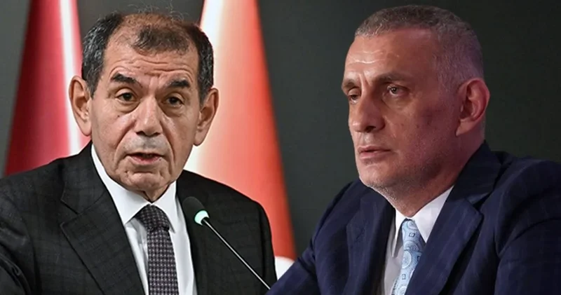 Dursun Özbek İbrahim Hacıosmanoğlu protestosu