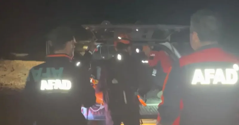 Sarp arazide yaralanan göçmen kurtarıldı
