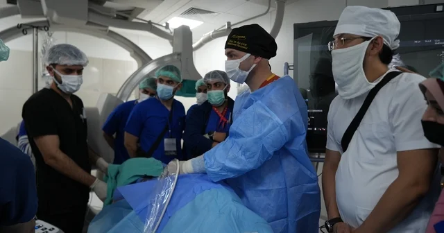 İğneyle tümör tedavisine uluslararası ilgi: Canlı canlı izlediler Kocaeli den dünyaya tıp dersi Yabancı doktorlara canlı vaka ile eğitim verildi Kocaeli Haberleri