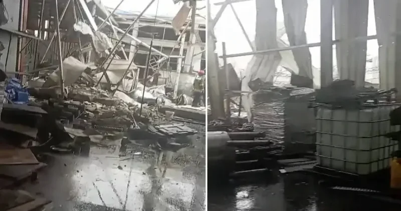 Şekerleme fabrikasında patlama: Yaralılar var Gündem Haberleri