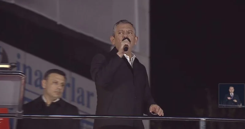 Özgür Özel, Çatalca da konuştu Son dakika haberleri