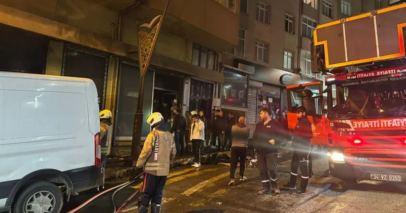 Pendik’te tekstil atölyesinde çıkan yangın söndürüldü Son dakika haberleri
