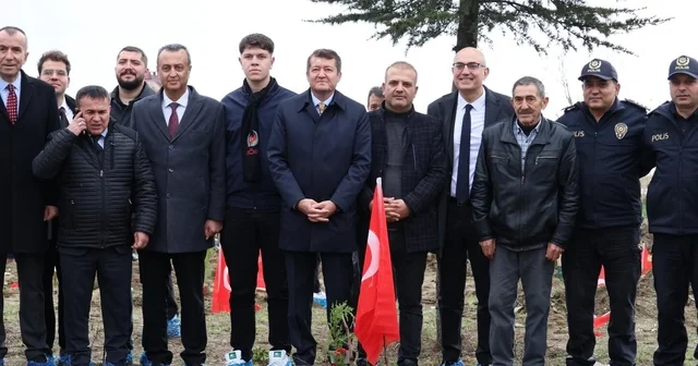 Bilecik te şehitler adına fidan dikimi gerçekleştirildi Bilecik Haberleri