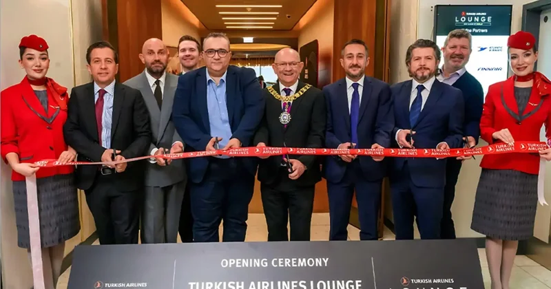 THY, Avrupa’daki ilk özel yolcu salonunu Edinburgh Havalimanı’nda açtı