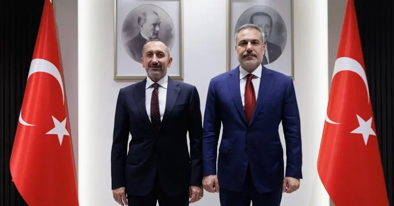 Dışişleri Bakanı Fidan, Siber Güvenlik Başkanı Önal ı kabul etti