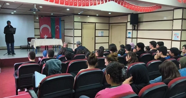 Haydar Aliyev, vefatının 22. yılında Haydar Aliyev Fen Lisesi nde anıldı Iğdır Haberleri