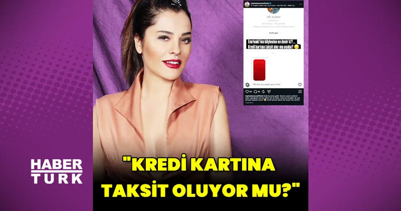 Reyhan Karaca: Kredi kartına taksit de oluyor mu? Magazin haberleri