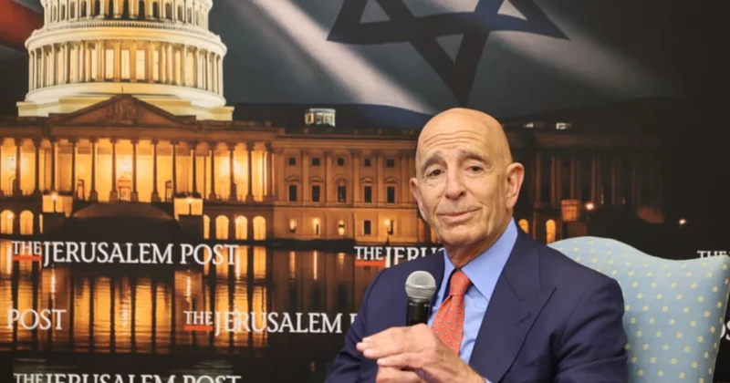 Tom Barrack: Ankara, İsrail in kötülüğünü istemiyor Sözcü Gazetesi