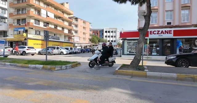 Kuşadası nda yaya geçidi denetiminde 81 sürücüye ceza Aydın Haberleri