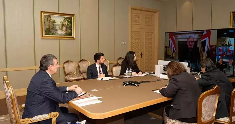 Cumhurbaşkanı Yardımcısı Yılmaz, Gönüllüler Koalisyonu Çevrimiçi Liderler Zirvesi’n katıldı