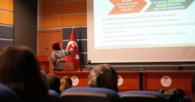 KBÜ de Tez Yazım Atölyesi programı tamamlandı Karabük Haberleri