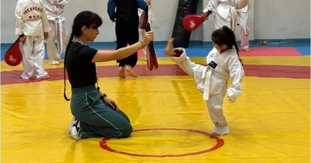 Ağrı da taekwondo çalışmaları geleceğin sporcularını yetiştiriyor Ağrı Haberleri