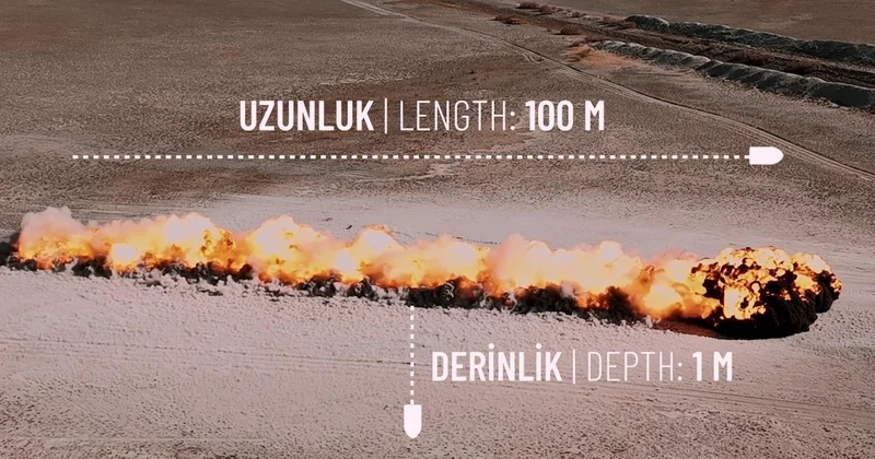 Mehmetçiğe güvenli koridor: ALPAY mayınlı arazide görev başında