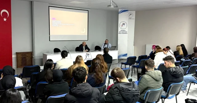 Kaymakam Baskın, KBÜ de Kamu Yönetimi Dersi ne konuk oldu Karabük Haberleri