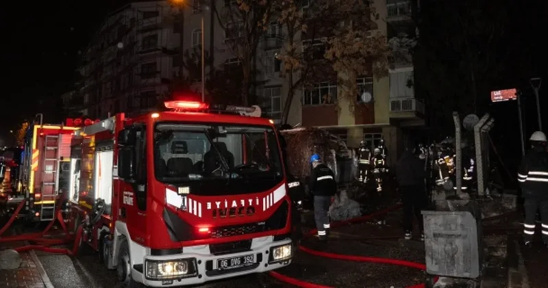 Hurdalık yangını apartmana sıçradı: 8 yaralı