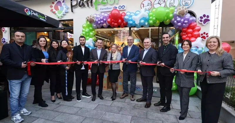 CarrefourSA’nın evcil hayvanlar ve sahipleri için tasarladığı PATiFOUR açıldı