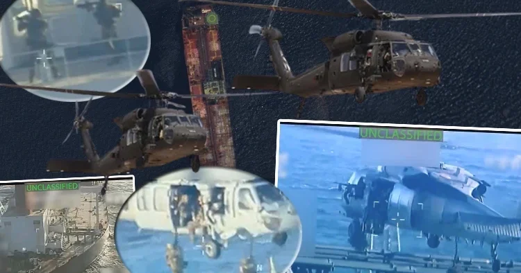 ABD den Karayipler de gerilimi tırmandıracak operasyon: Venezuela gemisine çıkarma harekatı! Washington, o anları paylaştı