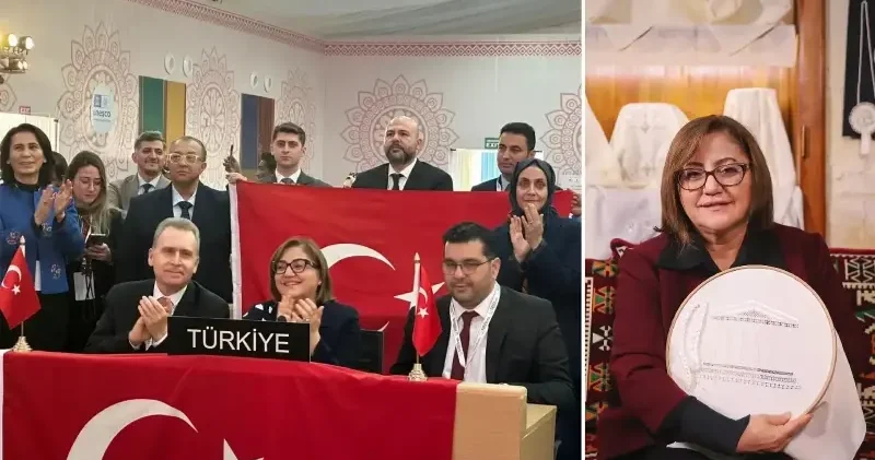 Gaziantep Büyükşehir Belediye Başkanı Şahin in girişimiyle Antep İşi UNESCO tarafından tescillendi Aktüel Haberleri