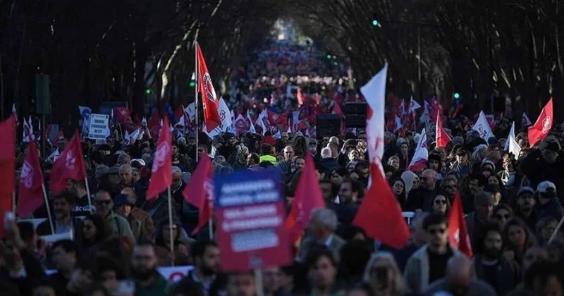 Portekiz hükümeti tarihi bir işçi greviyle karşı karşıya Sözcü Gazetesi