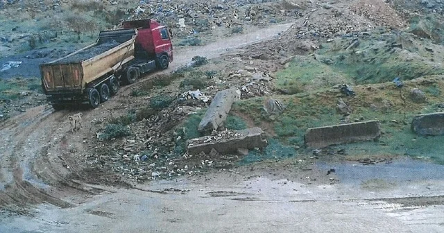 Kocaeli de çevreye hafriyat döken firmaya 7 milyon 478 bin lira ceza Kocaeli Haberleri